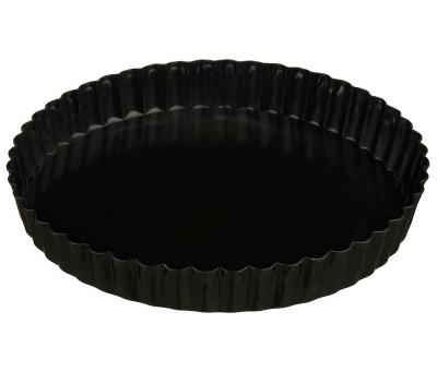 Форма д/выпечки алюм АП пирог 24*3,5см со съемным дном черный Катунь/КТ-ФВ-ПС24А